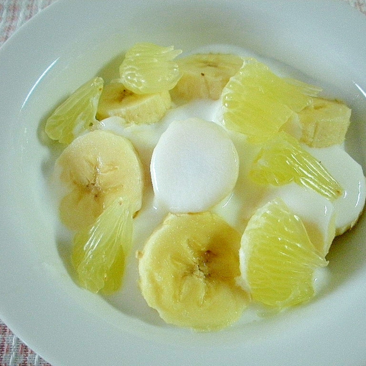 バナナとパール柑のデザート レシピ 作り方 By Kojarin7 楽天レシピ